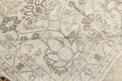 Doris Leslie Blau Collection Blue and Golden Beige Indian Inspired Design II Rug - 3578149