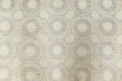 Doris Leslie Blau Collection Circular Silk Rug - 3587164