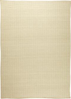 Doris Leslie Blau Collection Contemporary Beige Flat Weave Wool Rug - 3580806