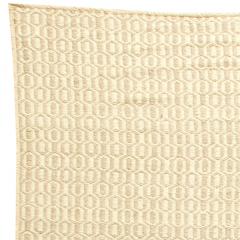 Doris Leslie Blau Collection Contemporary Beige Flat Weave Wool Rug - 3580809