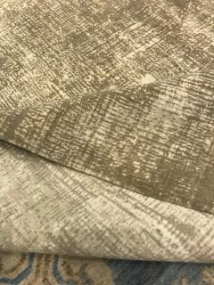 Doris Leslie Blau Collection Contemporary Gold Beige Handmade Wool Silk Rug - 3578771