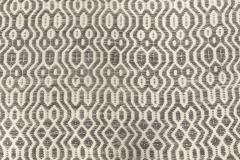 Doris Leslie Blau Collection Contemporary Gray White Flat Weave Wool Rug - 3579455