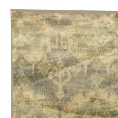 Doris Leslie Blau Collection Contemporary Mallow Mint Abstract Handmade Rug - 3579463