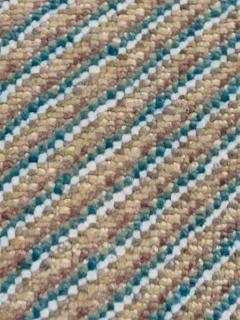 Doris Leslie Blau Collection Contemporary Rug in Beige and Blue - 3580863