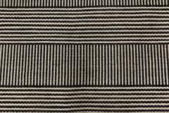 Doris Leslie Blau Collection Custom Flat Woven Wool Rug in Black White Stripes - 3578232
