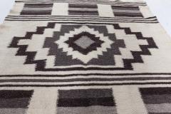 Doris Leslie Blau Collection European Folk Stamverband VI Goat Hair Rug - 3580934