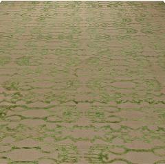 Doris Leslie Blau Collection Extra Large Tibetan Rug in Pinky Beige and Green - 3578929