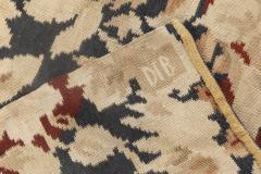 Doris Leslie Blau Collection Floral Bessarabian Design Handmade Wool Rug - 3579897
