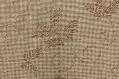 Doris Leslie Blau Collection Floral Design Needlepoint Eric Cohler Rug in Beige - 3578561