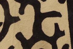 Doris Leslie Blau Collection Geometric Rug by Roderick N Shade in Beige Black - 3578312