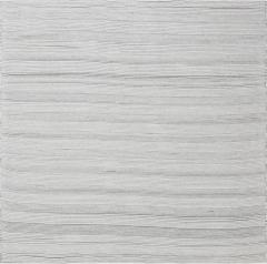 Doris Leslie Blau Collection Gray Bauer Collection Minimalist Handmade Wool Rug - 3578547