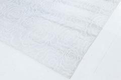 Doris Leslie Blau Collection Handmade Camellia Rug in Ivory Silk - 3581038