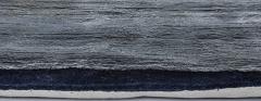 Doris Leslie Blau Collection High Quality Contemporary Blue Handmade Silk Rug - 3579964