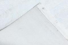 Doris Leslie Blau Collection High quality Camelia Silver White Handmade Silk Rug - 3578317