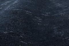 Doris Leslie Blau Collection High quality Contemporary Solid Midnight Rug II - 3579976