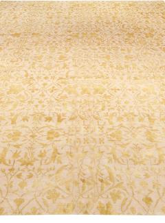 Doris Leslie Blau Collection High quality Floral S7 Tibetan Handmade Rug - 3579985