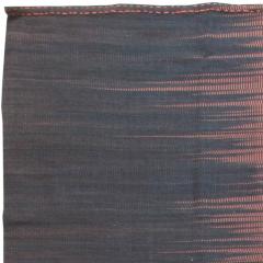 Doris Leslie Blau Collection Kisara Black Dusty Pink Turkish Modernist Kilim - 3578393