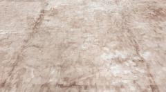 Doris Leslie Blau Collection Large Dusk Beige Handmade Silk Rug - 3581154