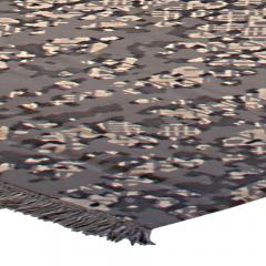 Doris Leslie Blau Collection Large Gray Petra Design Abstract Wool Rug - 3581163