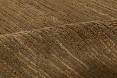 Doris Leslie Blau Collection M Group Design Brown Handmade Rug - 3581180