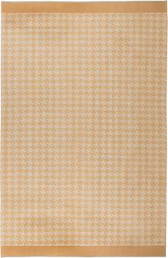 Doris Leslie Blau Collection Modern Beige Flat Weave Rug by Jeffrey Bilhuber - 3637651