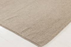 Doris Leslie Blau Collection Modern Brown Flat Weave Wool Rug - 3581231