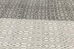 Doris Leslie Blau Collection Modern Chessboard Pattern Flat Weave Wool Rug - 3580134