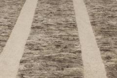 Doris Leslie Blau Collection Modern Gray Brown Beige Monumental Geometric Rug - 3578264