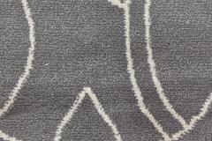 Doris Leslie Blau Collection Modern Hummingbird Silver Handmade Wool Silk Rug - 4008620