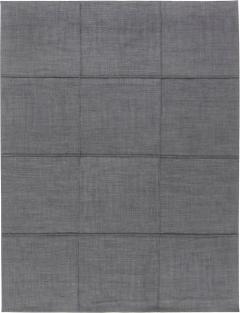 Doris Leslie Blau Collection Modern Nuno Felt Gray Rug - 3587005