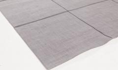 Doris Leslie Blau Collection Modern Nuno Felt Gray Rug - 3587010