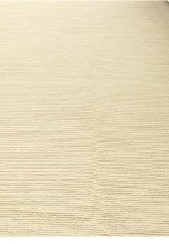 Doris Leslie Blau Collection Modern Solid Beige Handmade Rug - 3586825