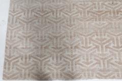 Doris Leslie Blau Collection Modern Terra Rug in Natural Wool - 3581364