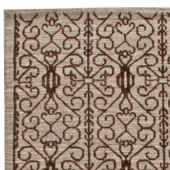 Doris Leslie Blau Collection Modern Traditional Samarkand Hand Knotted Wool Rug - 3578427