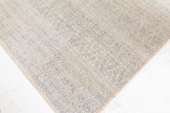 Doris Leslie Blau Collection New Traditional Inspired Beige Blue Wool Rug - 3580257