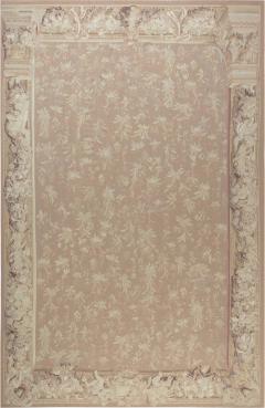 Doris Leslie Blau Collection One of a Kind Bessarabian Floral Design Brown Rug - 3578790