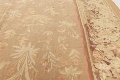 Doris Leslie Blau Collection One of a Kind Bessarabian Floral Design Brown Rug - 3578794