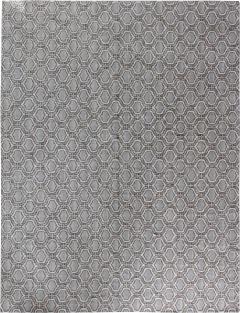 Doris Leslie Blau Collection One of a Kind Venetto Handmade Wool Rug - 3581402