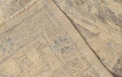 Doris Leslie Blau Collection Oushak Design Blue Gray Green and Purple Rug - 3580269