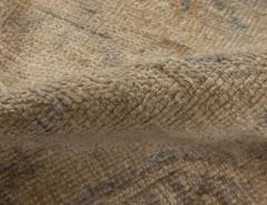 Doris Leslie Blau Collection Oushak Design Blue Gray Green and Purple Rug - 3580270