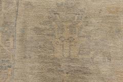 Doris Leslie Blau Collection Oushak Design Blue Gray Green and Purple Rug - 3580272