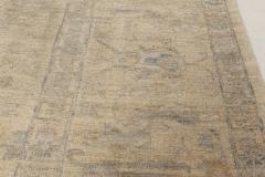 Doris Leslie Blau Collection Oushak Design Blue Gray Green and Purple Rug - 3580273