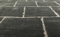 Doris Leslie Blau Collection Oversized Contemporary Geometric Tibetan Black Rug - 3578491