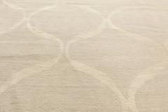 Doris Leslie Blau Collection Oversized Contemporary Gray Wool Rug - 3581583