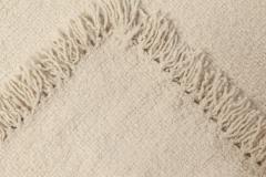 Doris Leslie Blau Collection Oversized Contemporary White Flat Weave Rug - 3580300