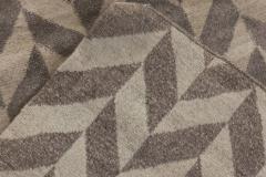 Doris Leslie Blau Collection Oversized Geometric Terra Rug in Natural Wool - 3580305