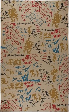 Doris Leslie Blau Collection Oversized Modern Flat Weave Rug - 3586835