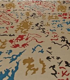 Doris Leslie Blau Collection Oversized Modern Flat Weave Rug - 3586836