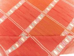 Doris Leslie Blau Collection Oversized Swedish Style Red Orange Flat weave Rug - 3578453