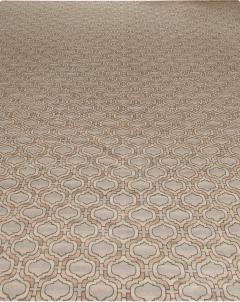 Doris Leslie Blau Collection Oversized Venetto Botanic Handmade Wool Rug - 3580322